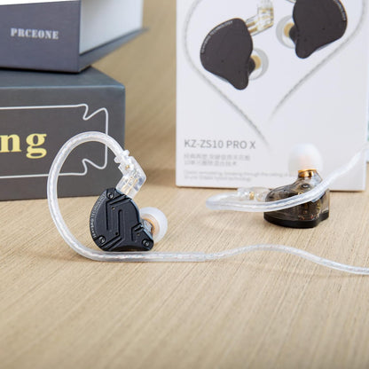 KZ ZS10 Pro X — cable desmontable premium 3.5mm